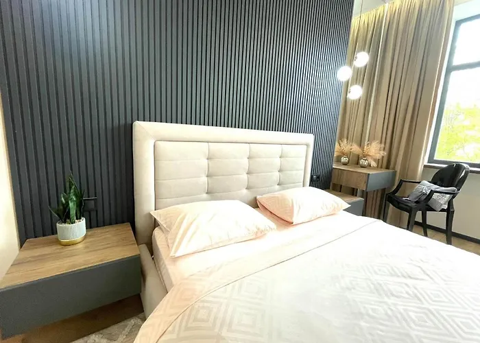 Apartamento сучасні в центрі,паркінг Leópolis