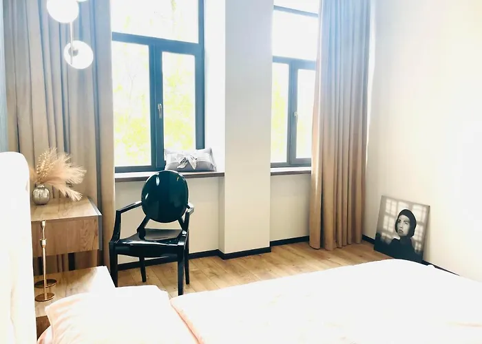 Apartamento сучасні в центрі,паркінг Leópolis